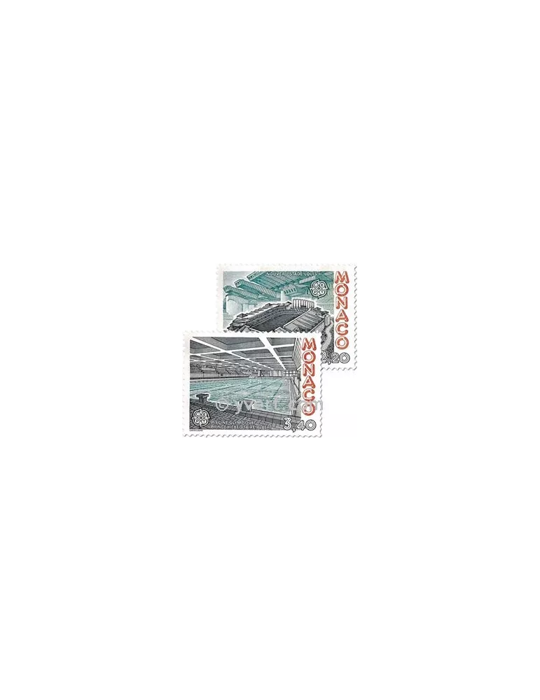 n° 1565/1566 -  Timbre Monaco Poste
