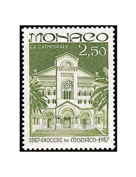 n° 1574 -  Timbre Monaco Poste