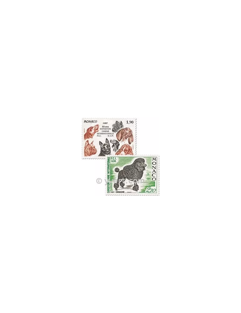 n° 1575/1576 -  Timbre Monaco Poste