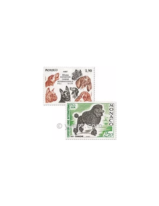 n° 1575/1576 -  Timbre Monaco Poste