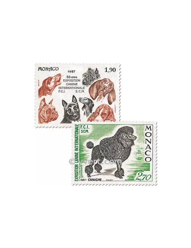 n° 1575/1576 -  Timbre Monaco Poste