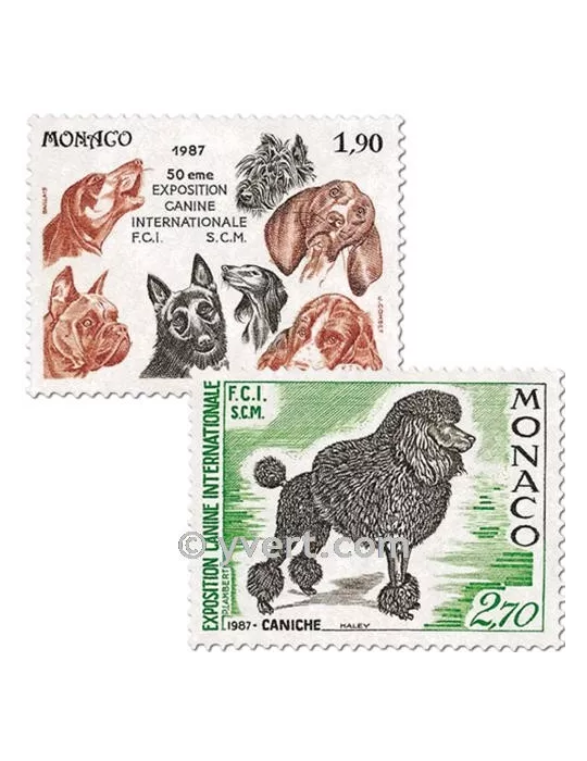 n° 1575/1576 -  Timbre Monaco Poste