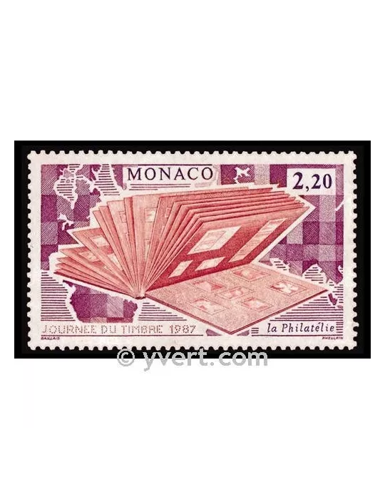 n° 1577 -  Timbre Monaco Poste