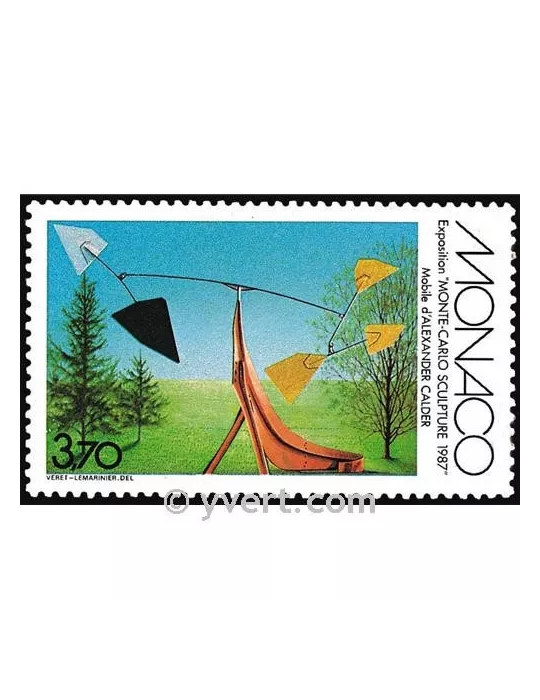 n° 1578 -  Timbre Monaco Poste