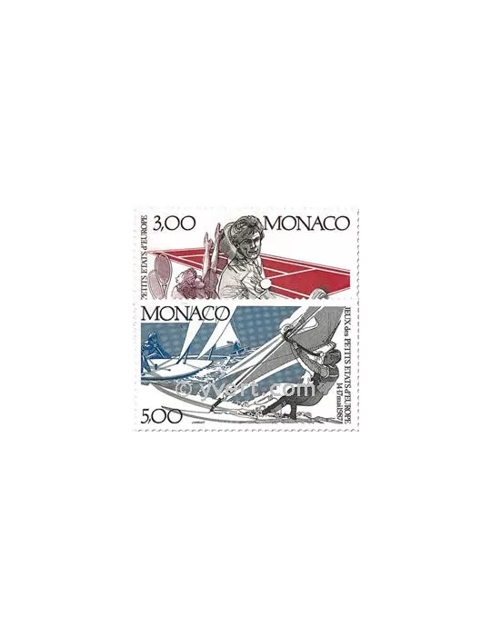 n° 1579/1580 -  Timbre Monaco Poste