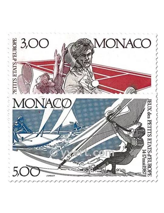 n° 1579/1580 -  Timbre Monaco Poste