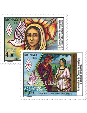 n° 1594/1595 -  Timbre Monaco Poste 2
