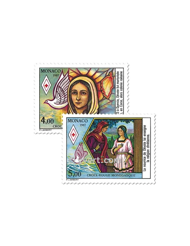n° 1594/1595 -  Timbre Monaco Poste