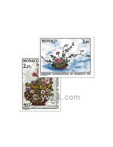 n° 1597/1598 -  Timbre Monaco Poste