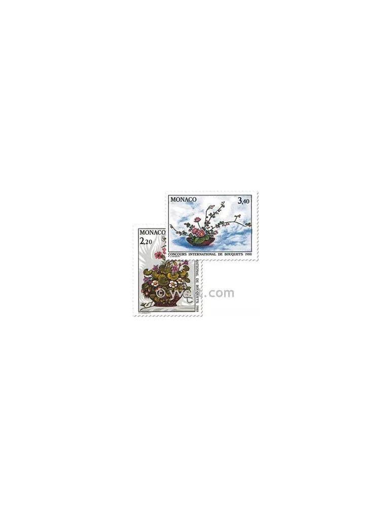 n° 1597/1598 -  Timbre Monaco Poste