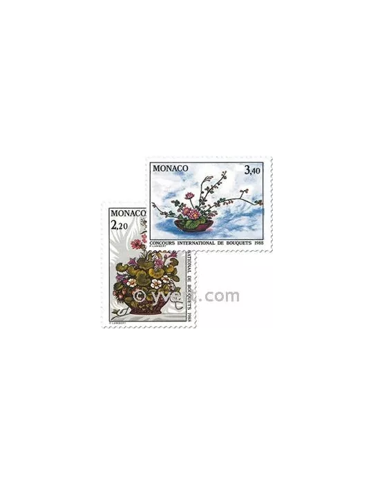 n° 1597/1598 -  Timbre Monaco Poste