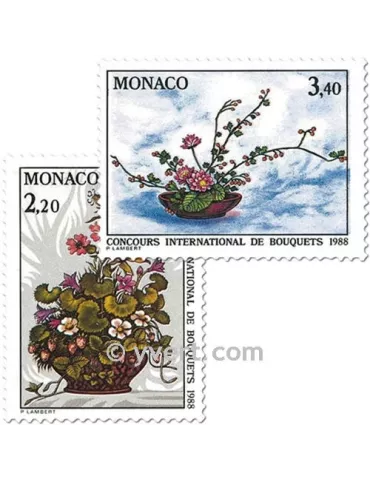 n° 1597/1598 -  Timbre Monaco Poste 2