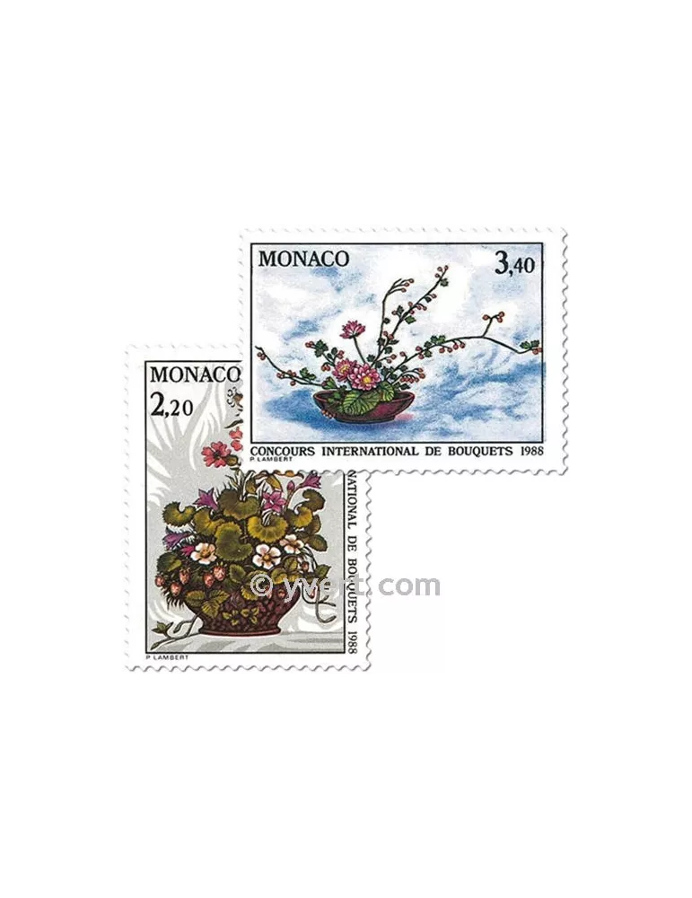 n° 1597/1598 -  Timbre Monaco Poste