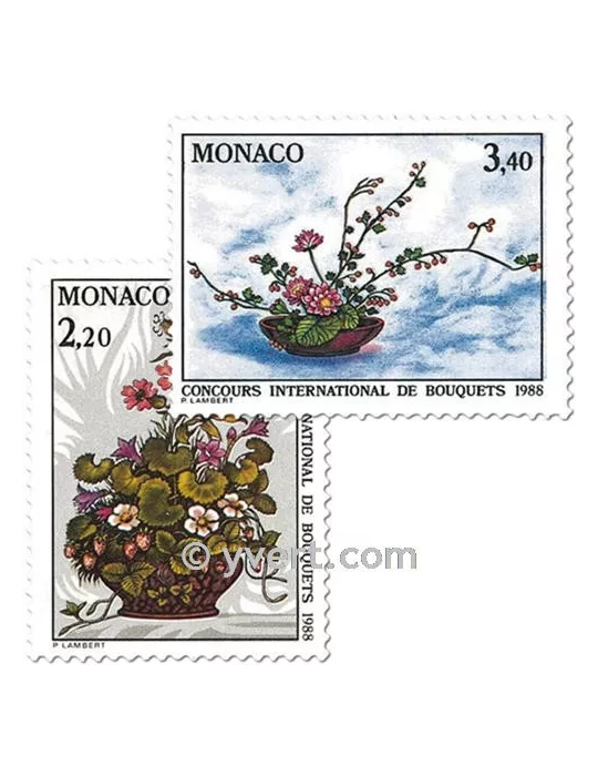 n° 1597/1598 -  Timbre Monaco Poste