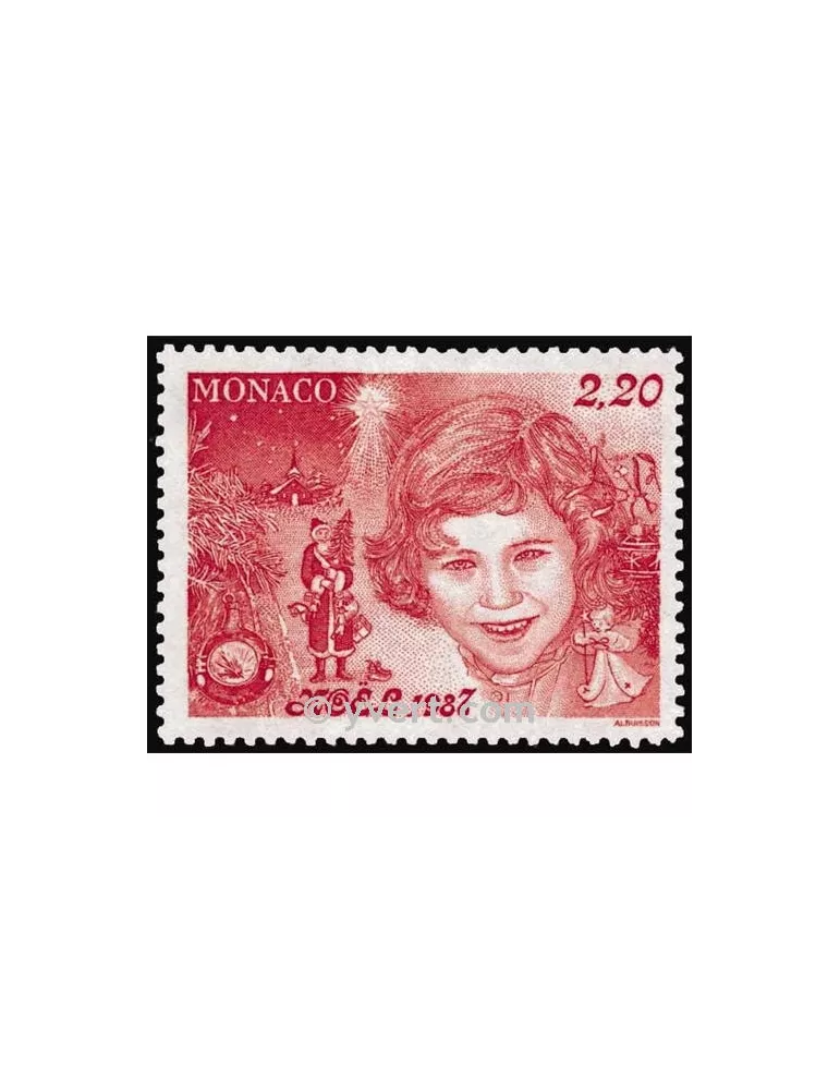 n° 1599 -  Timbre Monaco Poste