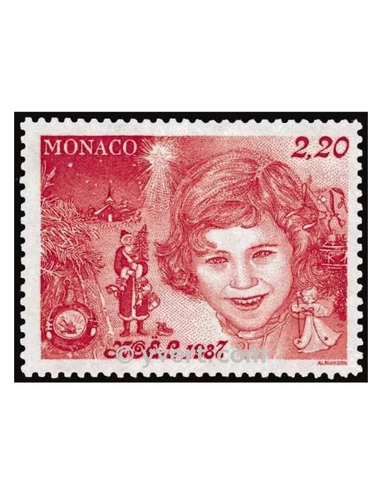 n° 1599 -  Timbre Monaco Poste