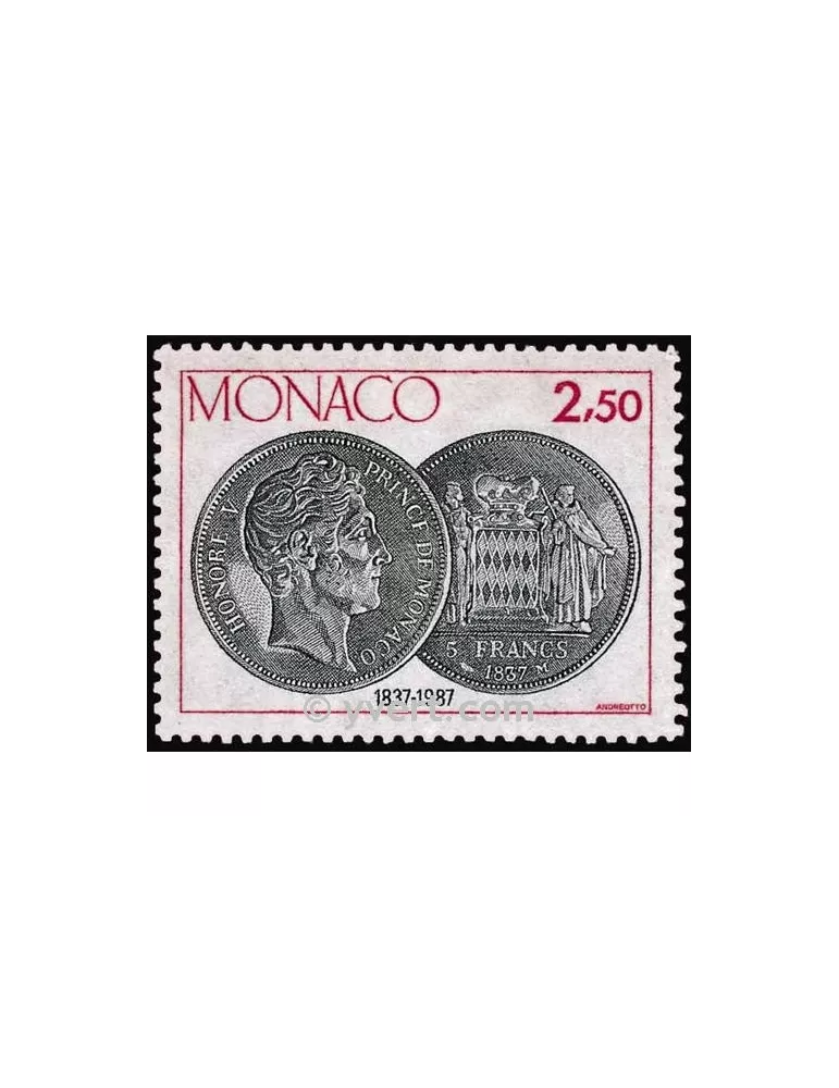 n° 1600 -  Timbre Monaco Poste