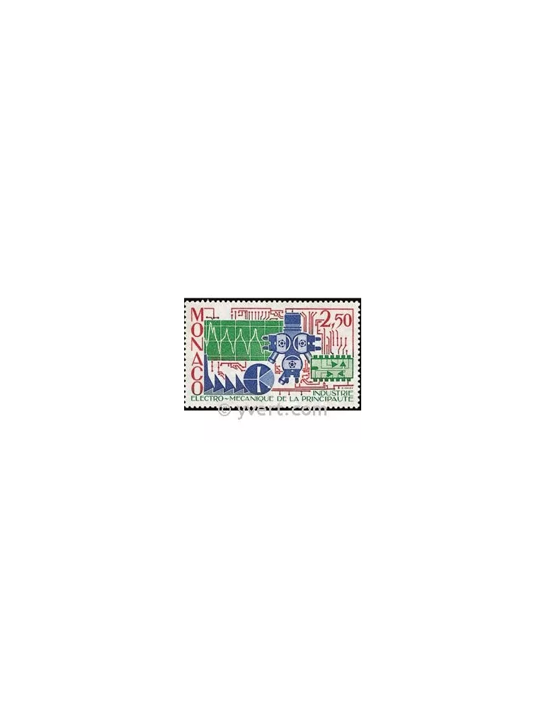 n° 1601 -  Timbre Monaco Poste