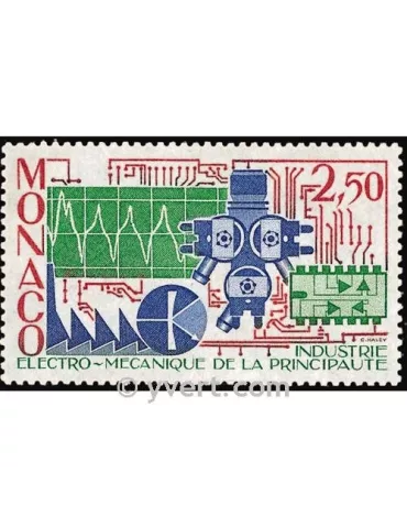 n° 1601 -  Timbre Monaco Poste 2