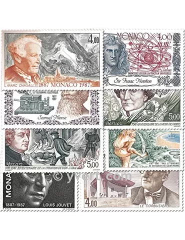 n° 1603/1610 -  Timbre Monaco Poste 2