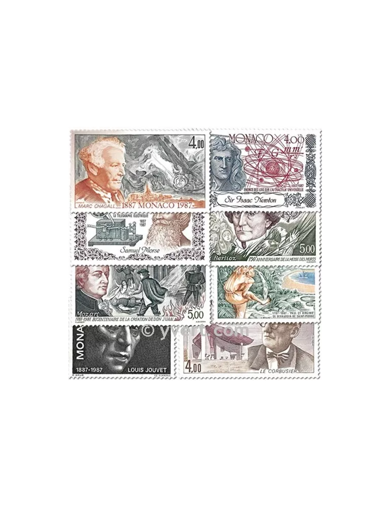 n° 1603/1610 -  Timbre Monaco Poste