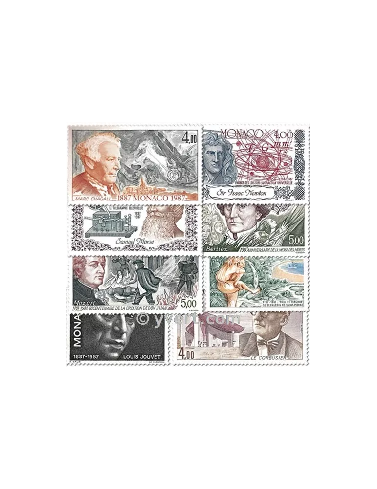 n° 1603/1610 -  Timbre Monaco Poste