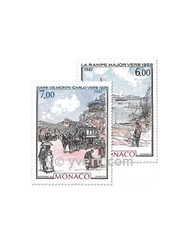 n° 1611/1612 -  Timbre Monaco Poste