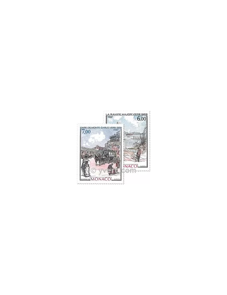 n° 1611/1612 -  Timbre Monaco Poste