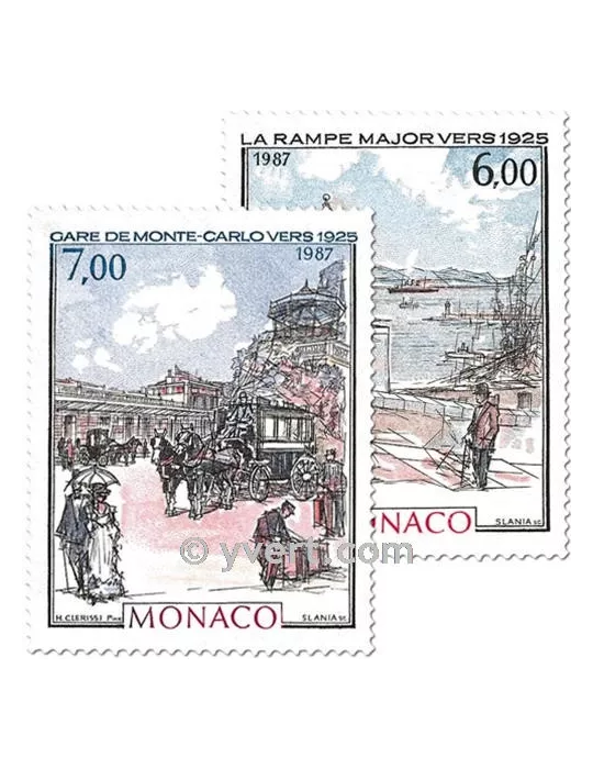 n° 1611/1612 -  Timbre Monaco Poste