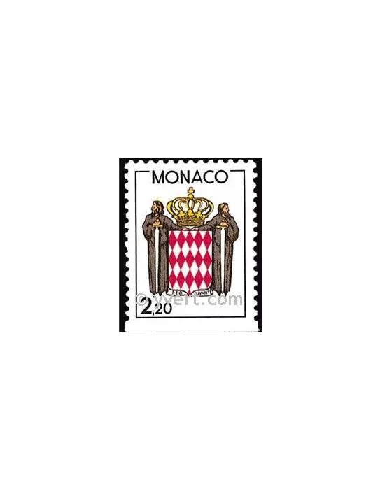 n° 1613 -  Timbre Monaco Poste