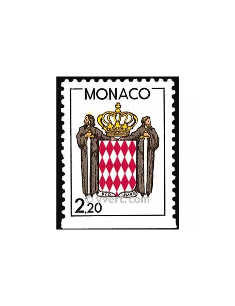n° 1613 -  Timbre Monaco Poste