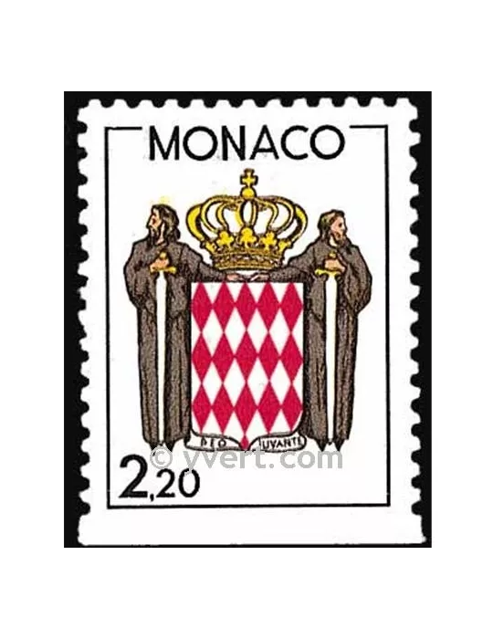 n° 1613 -  Timbre Monaco Poste