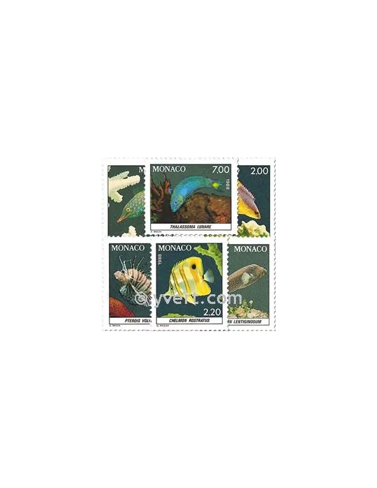 n° 1615/1620 -  Timbre Monaco Poste