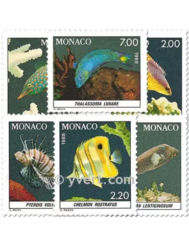 n° 1615/1620 -  Timbre Monaco Poste 2