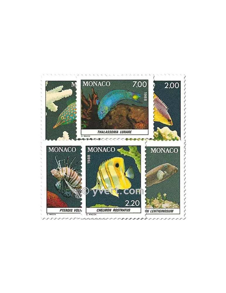 n° 1615/1620 -  Timbre Monaco Poste