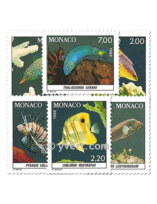 n° 1615/1620 -  Timbre Monaco Poste