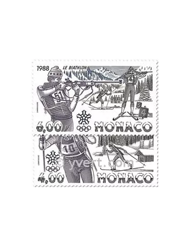 n° 1621/1622 (BF 40) -  Timbre Monaco Poste