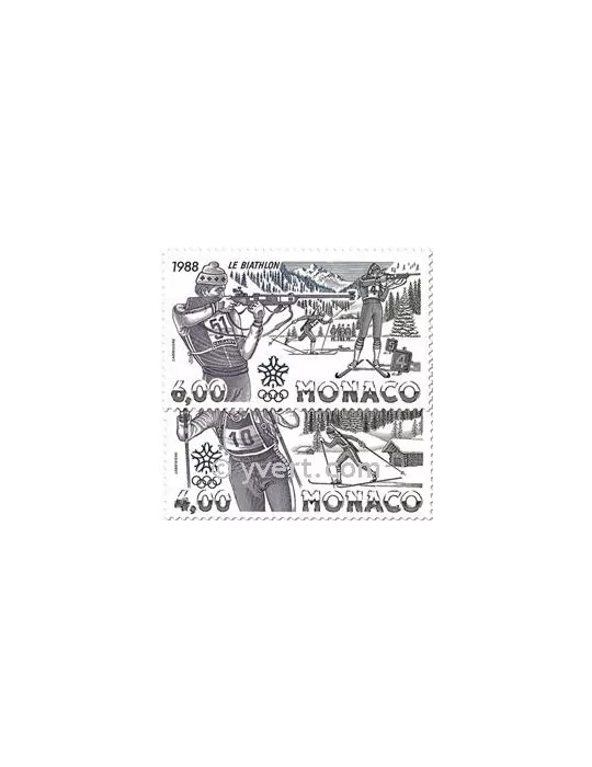 n° 1621/1622 (BF 40) -  Timbre Monaco Poste