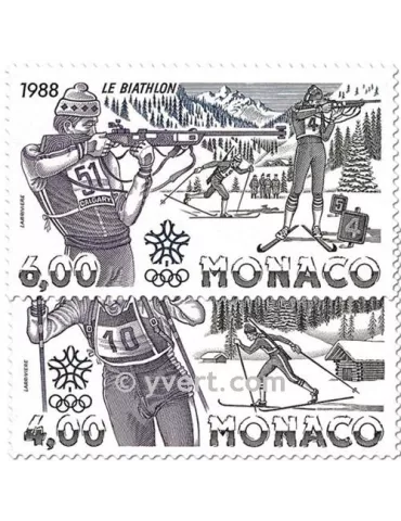 n° 1621/1622 (BF 40) -  Timbre Monaco Poste 2