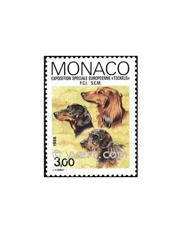n° 1624 -  Timbre Monaco Poste