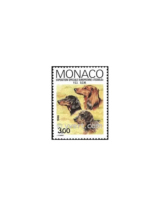 n° 1624 -  Timbre Monaco Poste