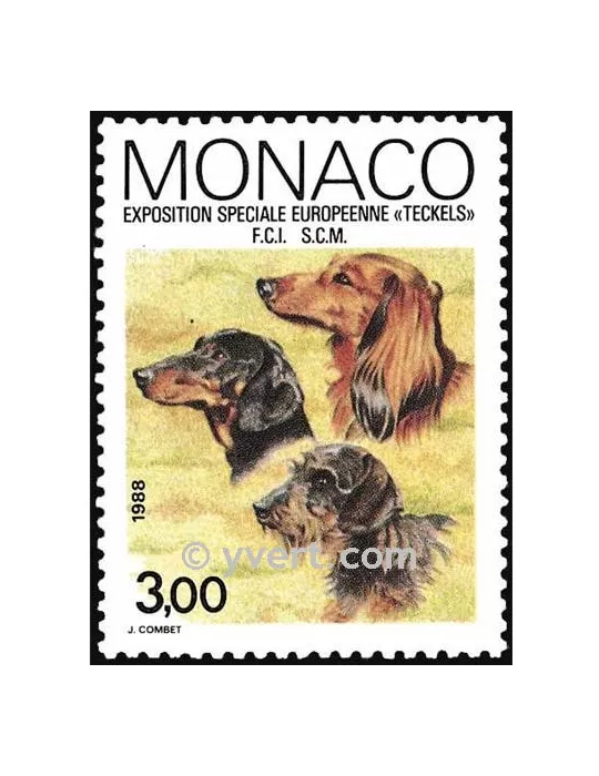 n° 1624 -  Timbre Monaco Poste
