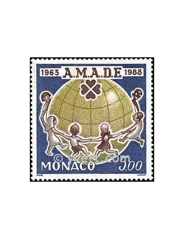 n° 1625 -  Timbre Monaco Poste