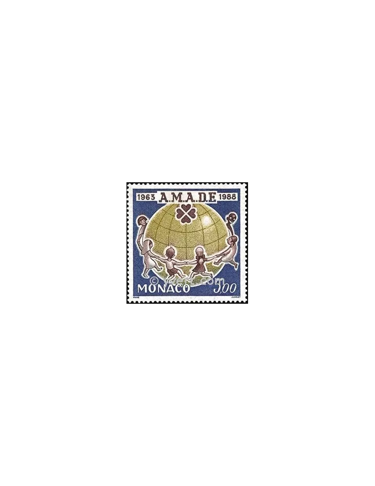 n° 1625 -  Timbre Monaco Poste