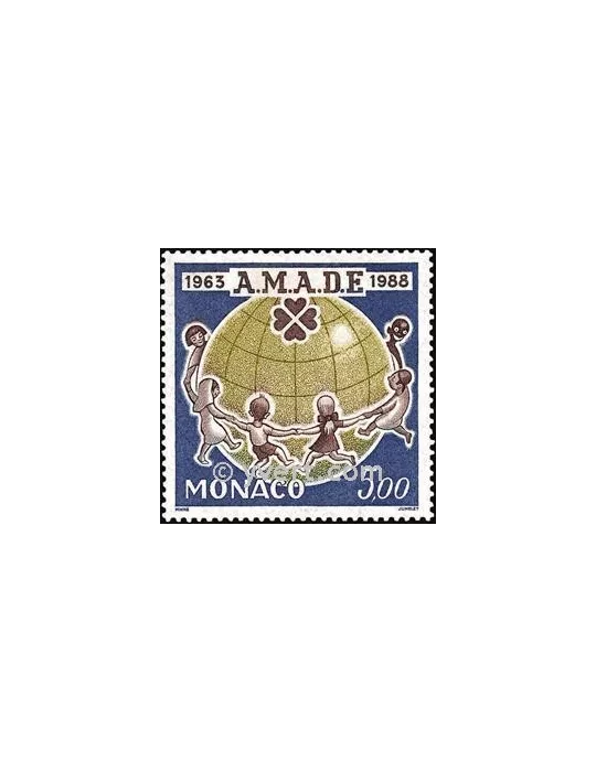 n° 1625 -  Timbre Monaco Poste