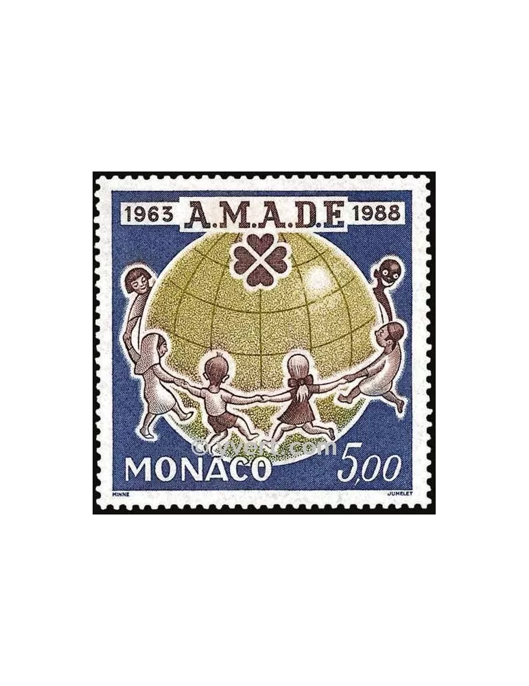 n° 1625 -  Timbre Monaco Poste