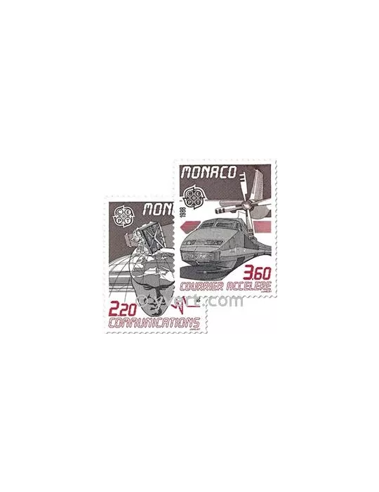 n° 1626/1627 -  Timbre Monaco Poste