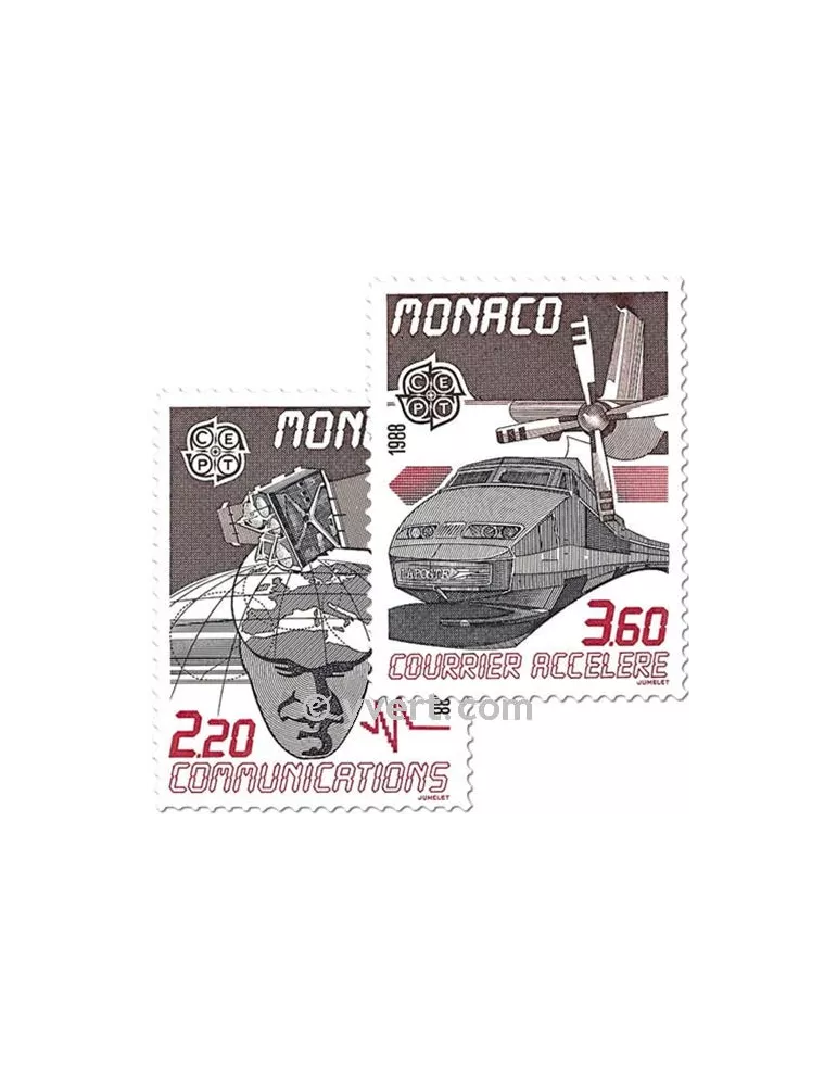 n° 1626/1627 -  Timbre Monaco Poste