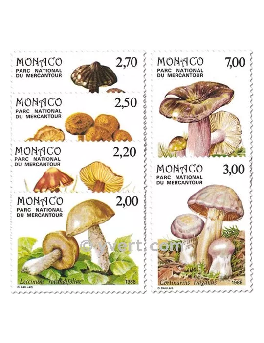n° 1628/1633 -  Timbre Monaco Poste