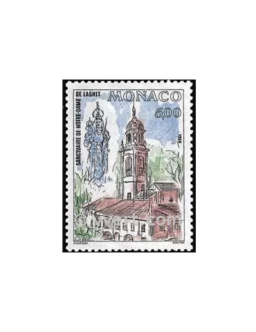 n° 1635 -  Timbre Monaco Poste